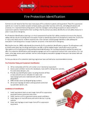 Fire IdentificationTip Sheet