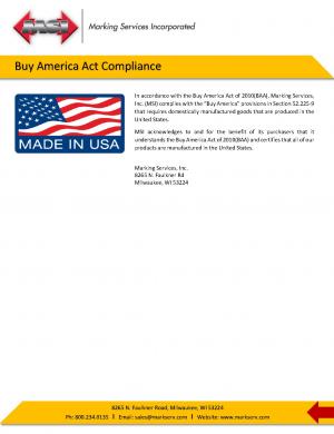 Buy America Act Compliance