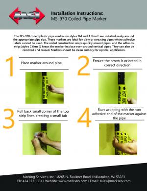 Install Instructions MS-970 Coiled Pipe Marker copy