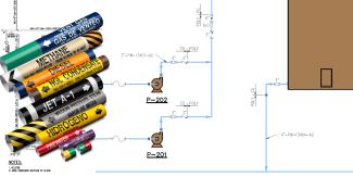 EPC Contractor P&ID and Pipe Marker Identification