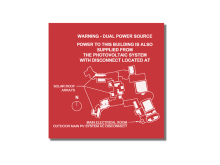 MS-900 Self-Adhesive Solar Sitemaps