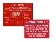 Solar Labeling Products from MSI