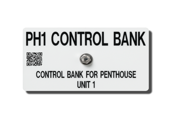 MS-215 Control Bank Sign from MSI