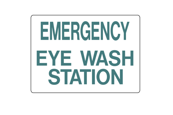 MS-900 Self-Adhesive Emergency Operational & Safety Sign from MSI