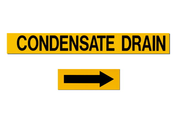 MS-900 Self-Adhesive Duct Markers from MSI