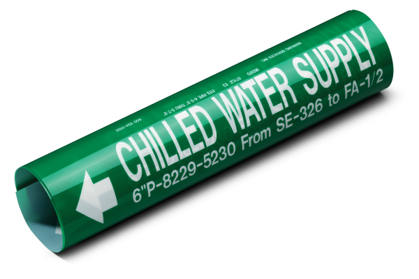 MS-970 Coiled Pipe Marker from MSI