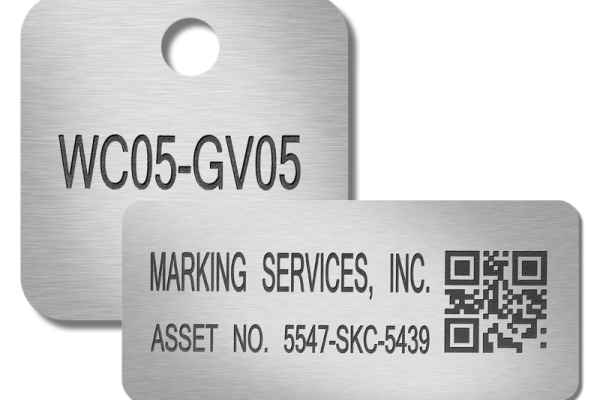 Stainless Steel Equipment Tags from MSI