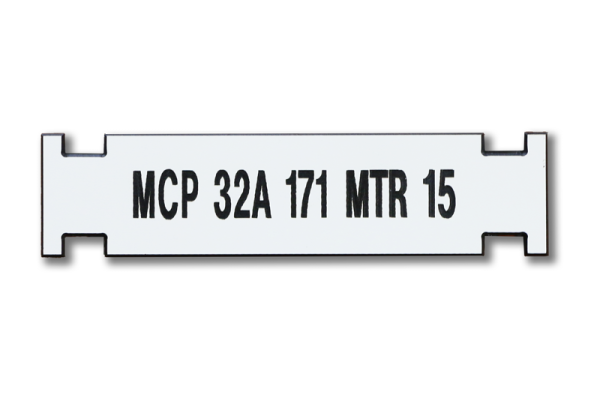 MS-264 Engraved Plastic Cable Markers