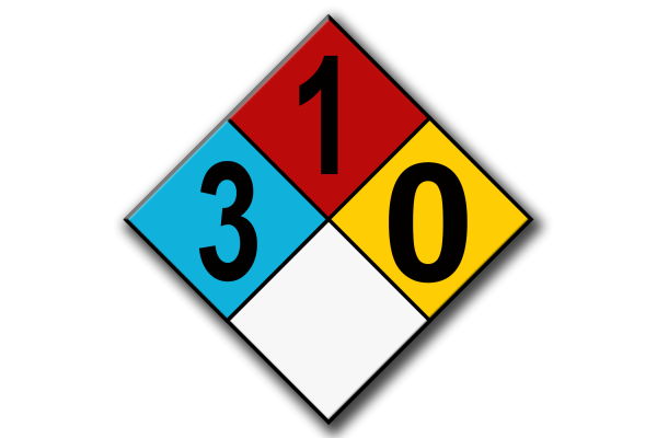 3,1,0 NFPA Diamond