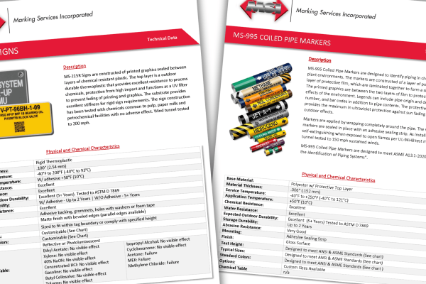 Submittal Services + TDS PDF Preview